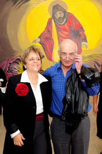 Ada Pelleg with Avner Azulay 